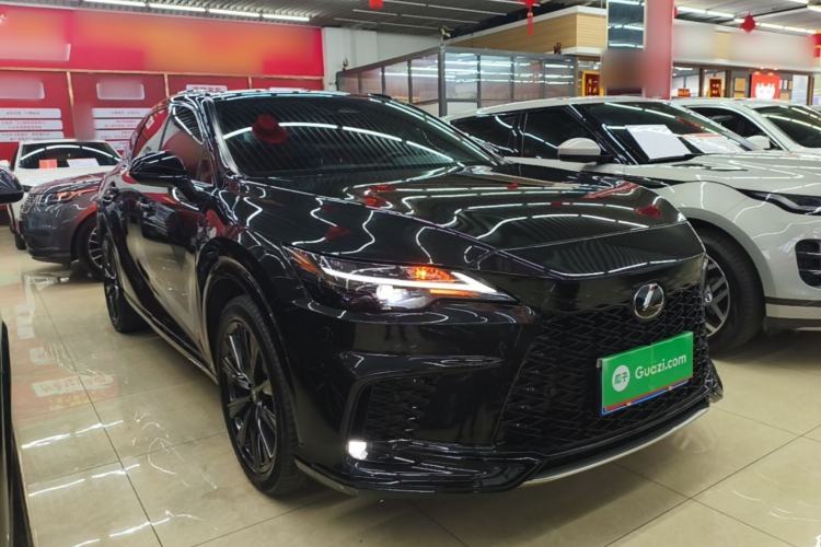 Used Lexus RX 2023 500h Four-Wheel Drive F SPORT Performance Front Right 45 Deg