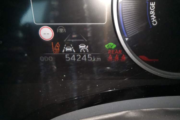 Used Lexus RX 2023 350h Four-Wheel Drive Enjoyment Version Odometer Close Up