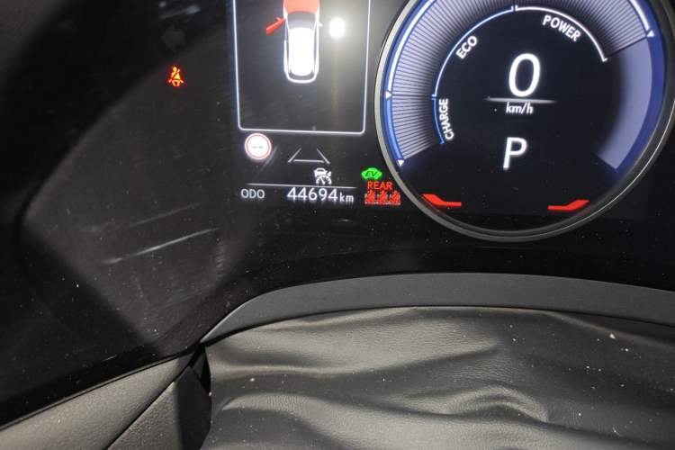 Used Lexus RX 2023 350h Four-Wheel Drive Enjoyment Version Odometer Close Up