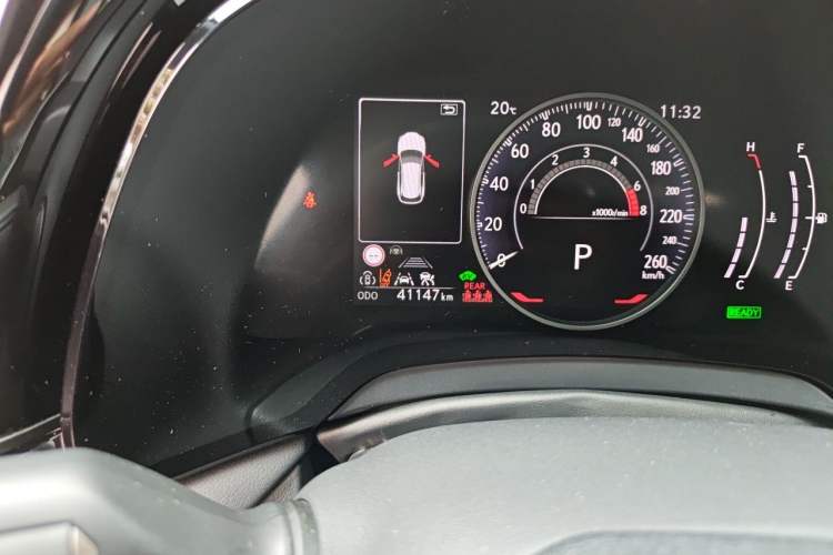 Used Lexus RX 2023 350h Two-Wheel Drive Comfort Edition Odometer Close Up