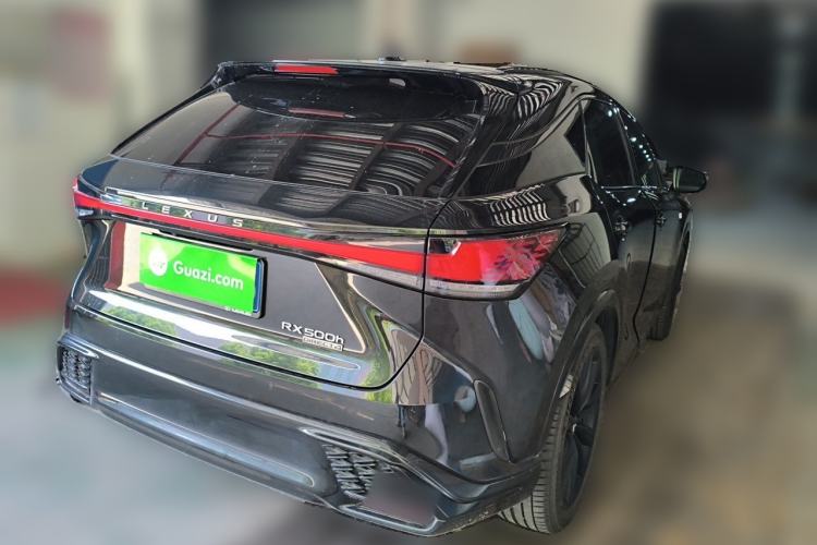Used Lexus RX 2023 500h Four-Wheel Drive F SPORT Performance Rear Right 45 Deg