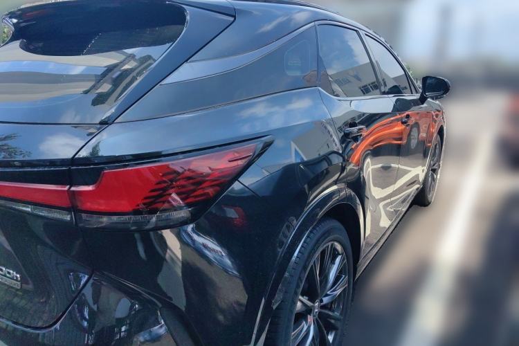 Used Lexus RX 2023 500h Four-Wheel Drive F SPORT Performance Rear Right 45 Deg