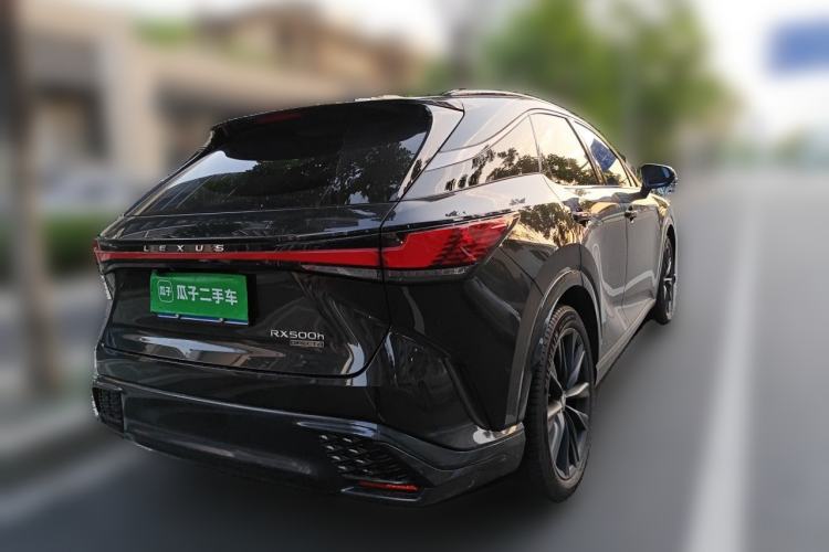 Used Lexus RX 2023 500h Four-Wheel Drive F SPORT Performance Rear Right 45 Deg
