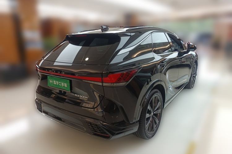 Used Lexus RX 2023 500h Four-Wheel Drive F SPORT Performance Rear Right 45 Deg
