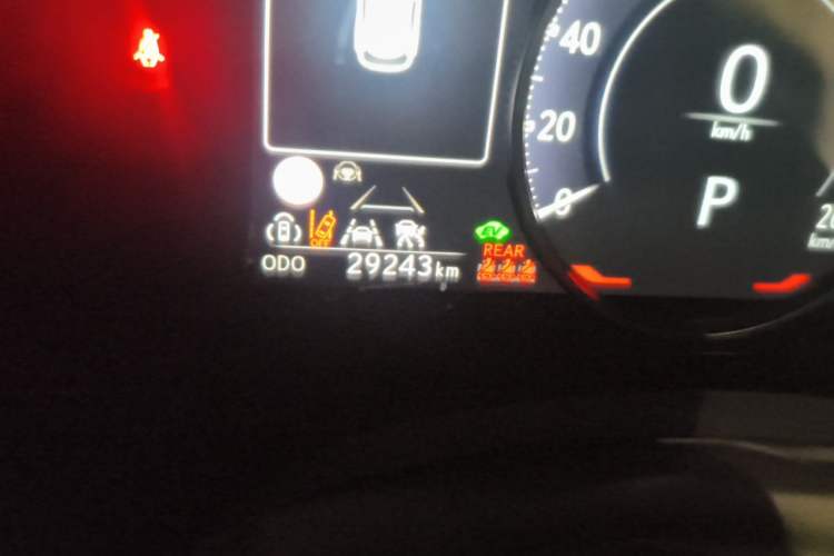 Used Lexus RX 2023 350h Two-Wheel Drive Comfort Edition Odometer Close Up
