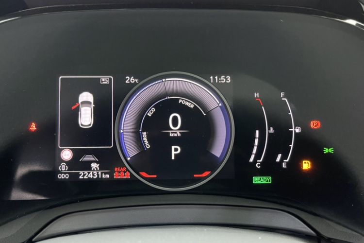 Used Lexus RX 2023 350h Two-Wheel Drive Comfort Edition Odometer Close Up
