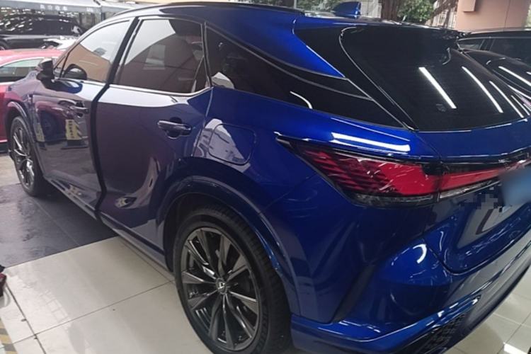 Used Lexus RX 2023 500h Four-Wheel Drive F SPORT Performance Rear Left 45 Deg