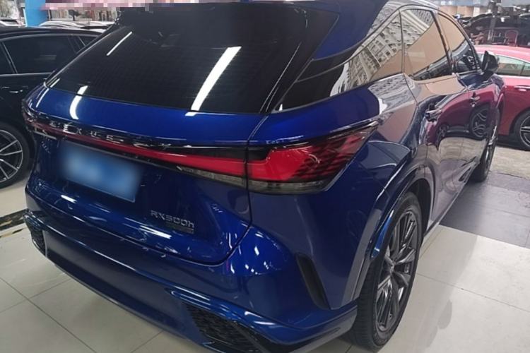 Used Lexus RX 2023 500h Four-Wheel Drive F SPORT Performance Rear Right 45 Deg