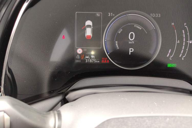 Used Lexus RX 2023 350h Two-Wheel Drive Enjoyment Version Odometer Close Up