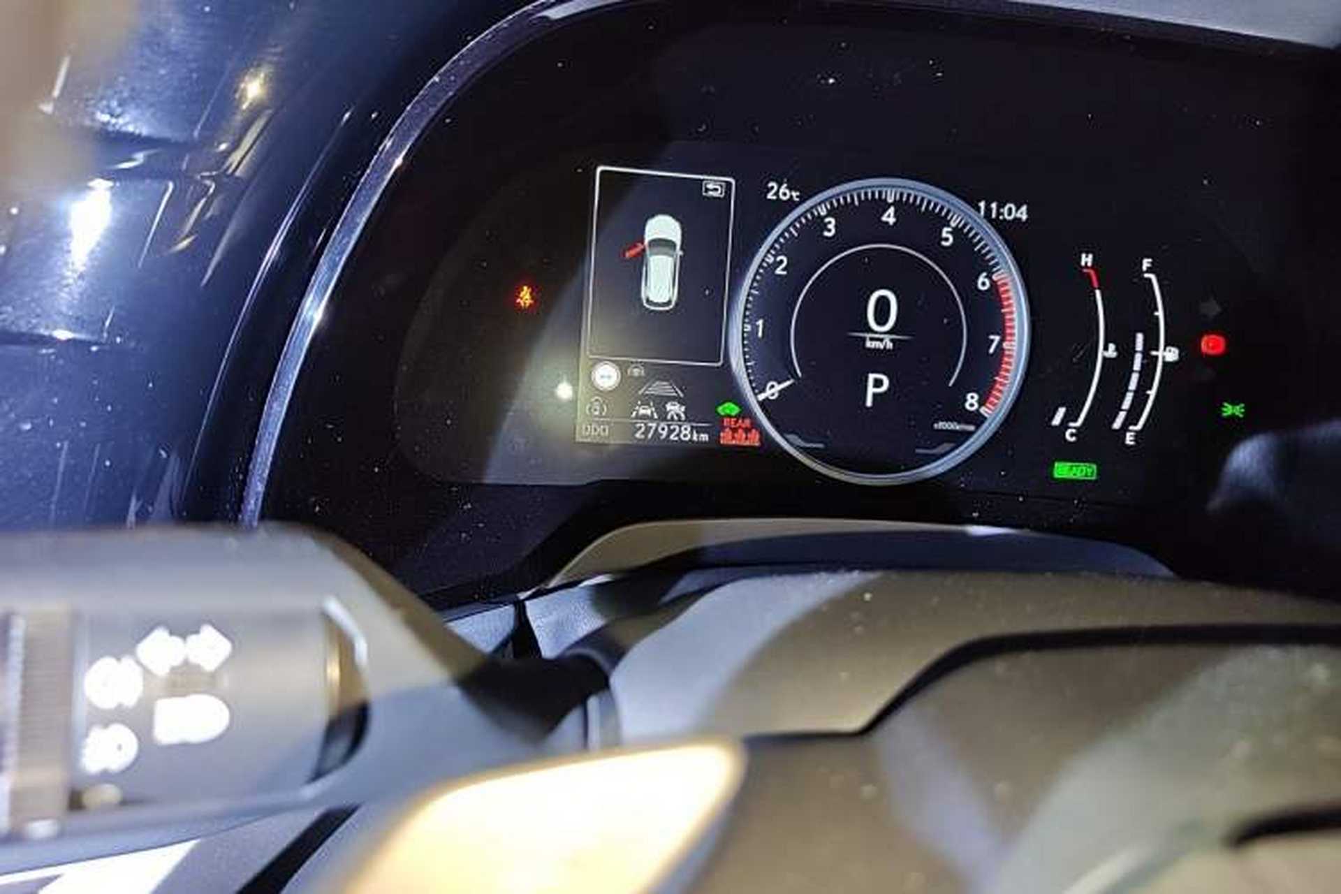 Used Lexus RX 2023 350h Two-Wheel Drive Comfort Edition Odometer Close Up