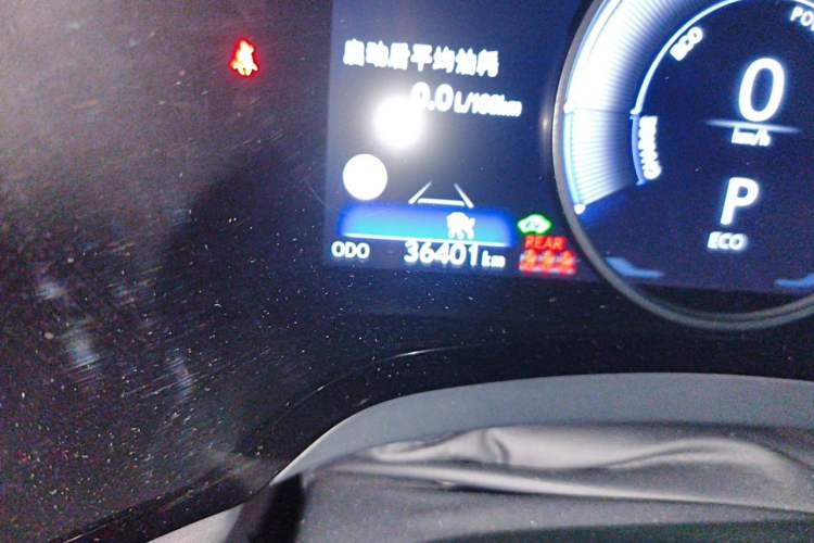 Used Lexus RX 2023 350h Two-Wheel Drive Comfort Edition Odometer Close Up
