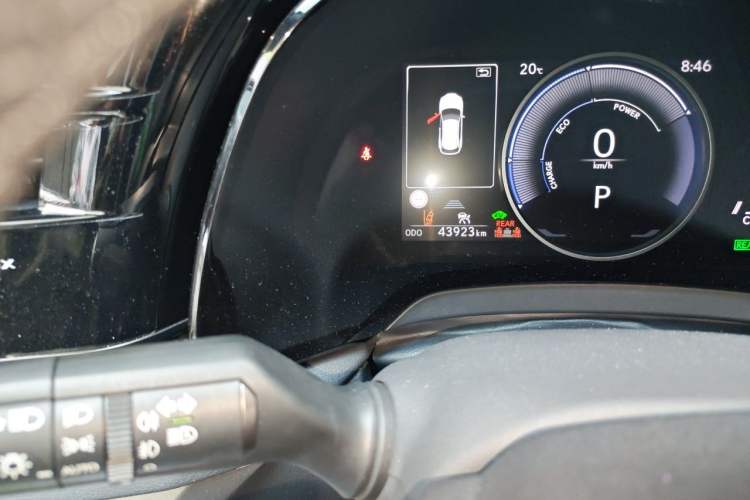 Used Lexus RX 2023 350h Four-Wheel Drive Enjoyment Version Odometer Close Up