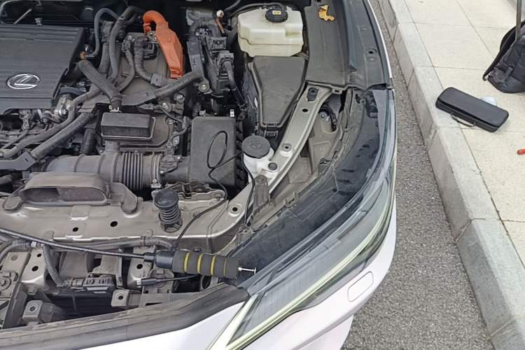 Used Lexus RX 2023 350h Four-Wheel Drive Enjoyment Version Engine Bay Left