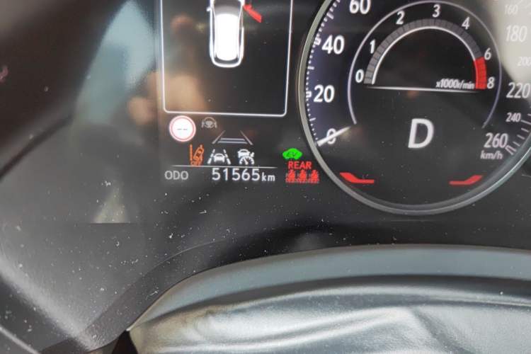 Used Lexus RX 2023 350h Two-Wheel Drive Comfort Edition Odometer Close Up