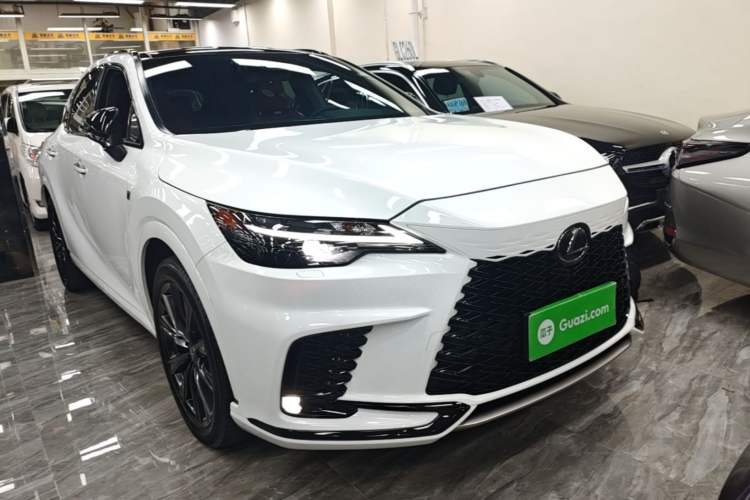 Used Lexus RX 2023 500h Four-Wheel Drive F SPORT Performance Front Right 45 Deg