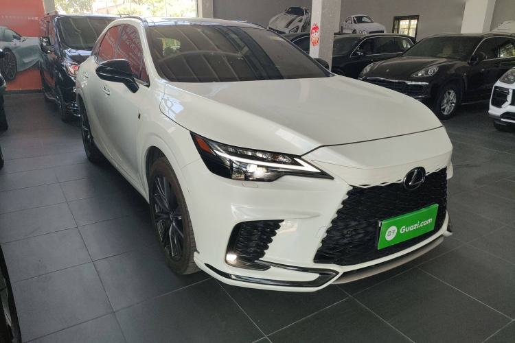 Used Lexus RX 2023 500h Four-Wheel Drive F SPORT Performance Front Right 45 Deg