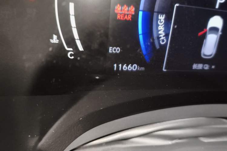 Used Lexus RX 2023 500h Four-Wheel Drive F SPORT Performance Odometer Close Up