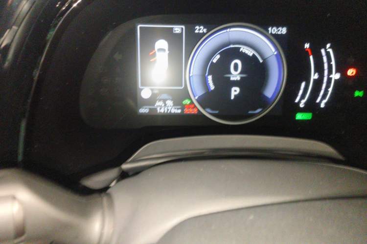 Used Lexus RX 2023 350h Four-Wheel Drive Enjoyment Version Odometer Close Up