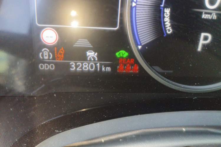 Used Lexus RX 2023 350h Four-Wheel Drive Enjoyment Version Odometer Close Up