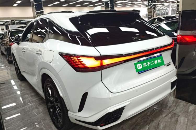 Used Lexus RX 2023 500h Four-Wheel Drive F SPORT Performance Rear Left 45 Deg