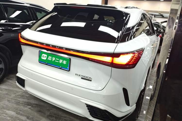 Used Lexus RX 2023 500h Four-Wheel Drive F SPORT Performance Rear Right 45 Deg