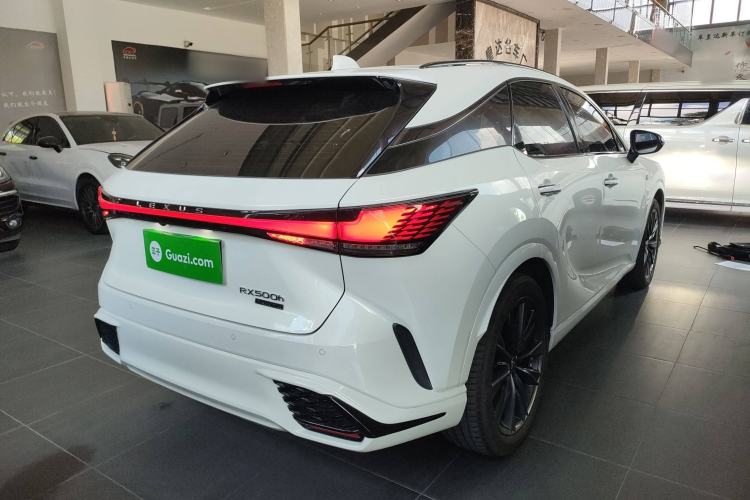Used Lexus RX 2023 500h Four-Wheel Drive F SPORT Performance Rear Right 45 Deg