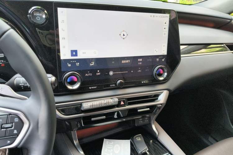Used Lexus RX 2025 350h Four-Wheel Drive Enjoyment Version Audio And AC Panel