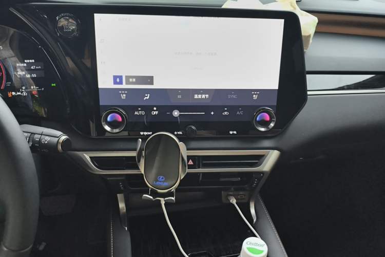 Used Lexus RX 2025 300 Four-Wheel Drive Junxiang Edition Audio And AC Panel