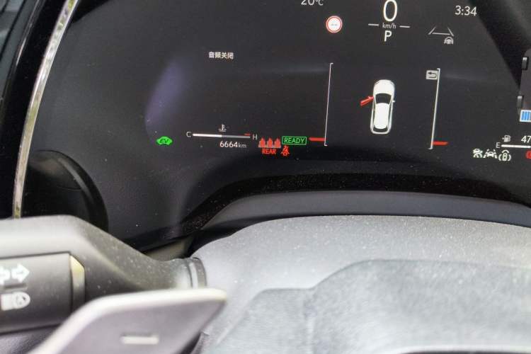 Used Lexus RX 2025 350h Four-Wheel Drive Enjoyment Version Odometer Close Up