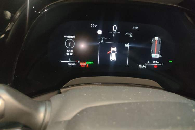 Used Lexus RX 2025 350h Four-Wheel Drive Enjoyment Version Odometer Close Up
