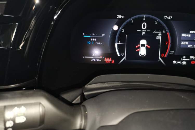 Used Lexus RX 2025 300 Four-Wheel Drive Junxiang Edition Odometer Close Up