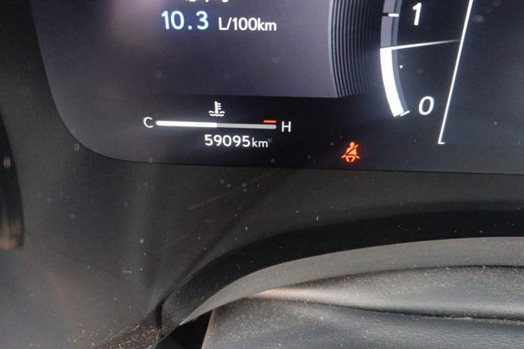 Used Lexus RX 2025 300 Four-Wheel Drive Junxiang Edition Odometer Close Up