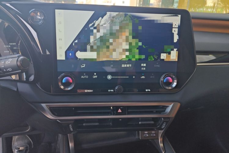 Used Lexus RX 2025 300 Four-Wheel Drive Junxiang Edition Audio And AC Panel