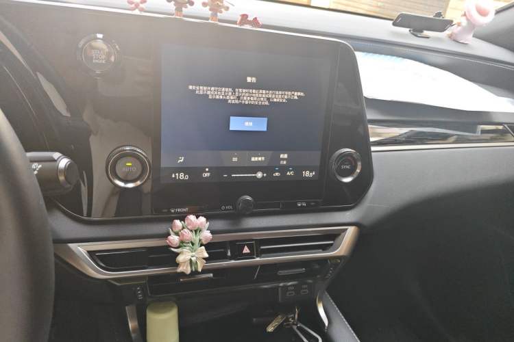 Used Lexus RX 2025 300 Four-Wheel Drive Junxiang Edition Audio And AC Panel