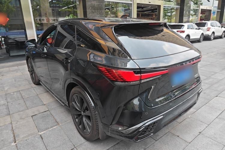 Used Lexus RX 2026 Model 500h Four-Wheel-Drive F SPORT Performance Rear Left 45 Deg