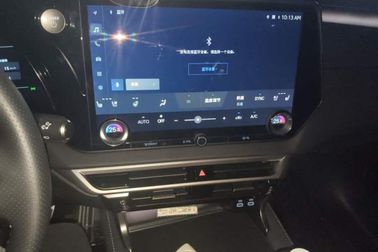 Used Lexus RX 2026 Model 500h Four-Wheel-Drive F SPORT Performance Audio And AC Panel