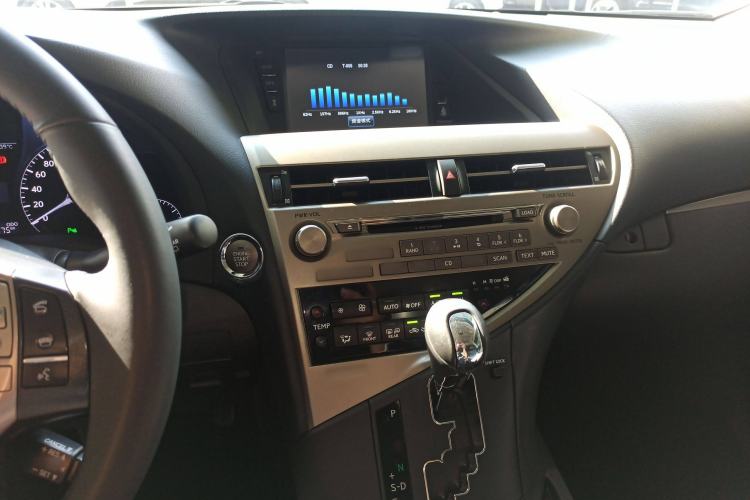 Used Lexus RX Classic 2014 270 Special Limited Edition Audio And AC Panel