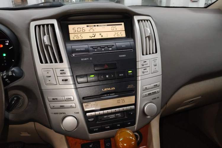Used Lexus RX Classic 2004 300 Audio And AC Panel