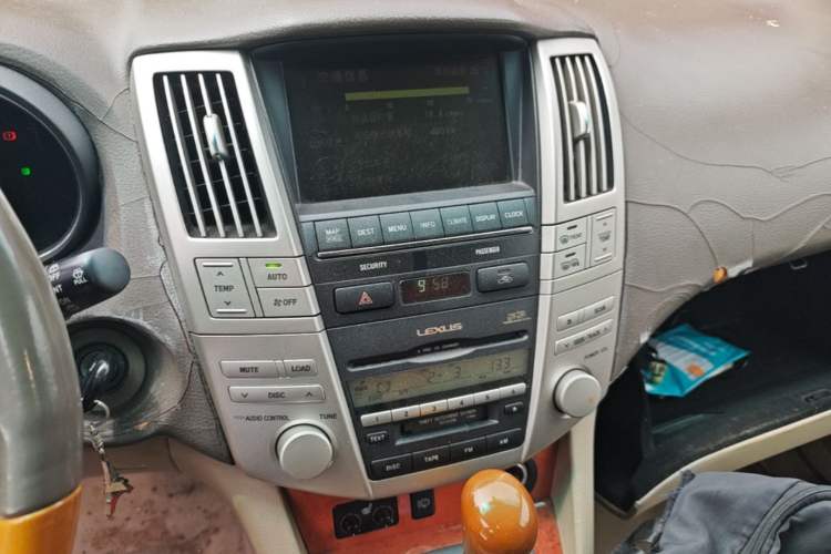 Used Lexus RX Classic 2004 300 Audio And AC Panel