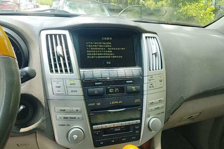 Used Lexus RX Classic 2006 350 Audio And AC Panel