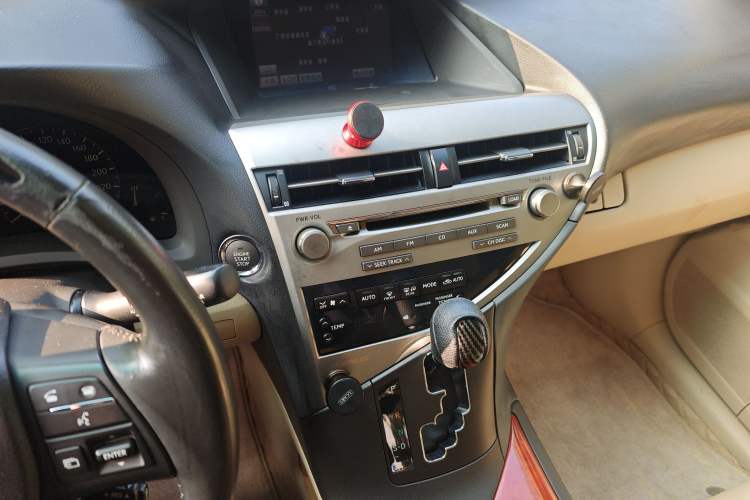 Used Lexus RX Classic 2009 350 Luxury Edition Audio And AC Panel