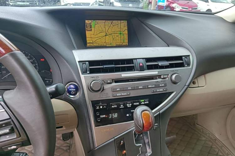 Used Lexus RX Classic 2009 450h Audio And AC Panel