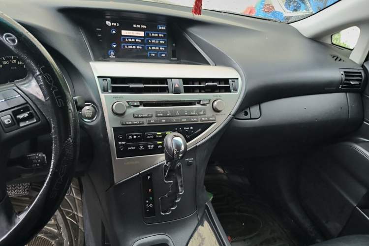Used Lexus RX Classic 2009 350 Luxury Edition Audio And AC Panel