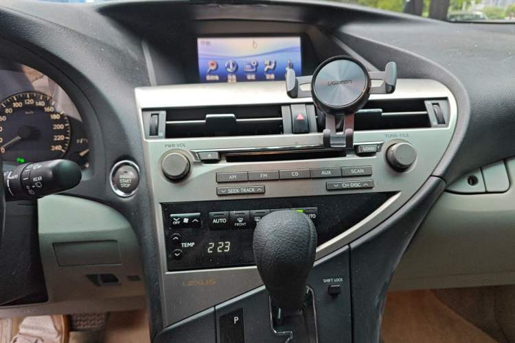 Used Lexus RX Classic 2009 350 Luxury Edition Audio And AC Panel