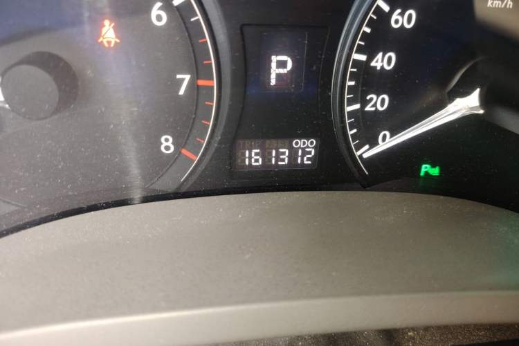 Used Lexus RX Classic 2009 350 Luxury Edition Odometer Close Up