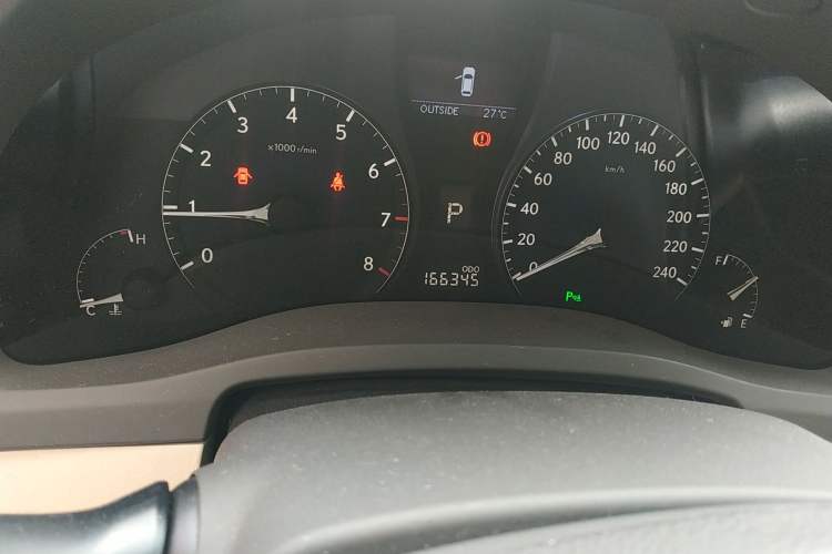 Used Lexus RX Classic 2009 350 Luxury Edition Odometer Close Up