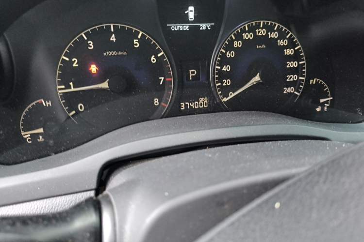 Used Lexus RX Classic 2009 350 Luxury Edition Odometer Close Up