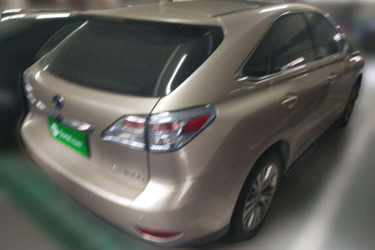 Used Lexus RX Classic 2009 450h Rear Right 45 Deg