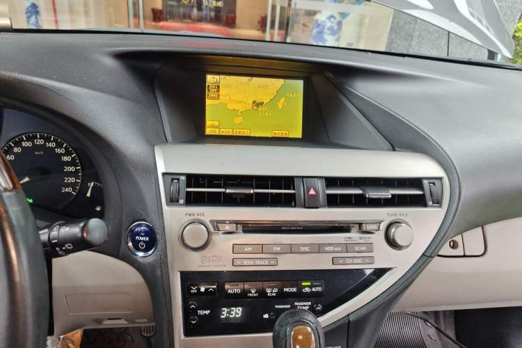 Used Lexus RX Classic 2009 450h Audio And AC Panel