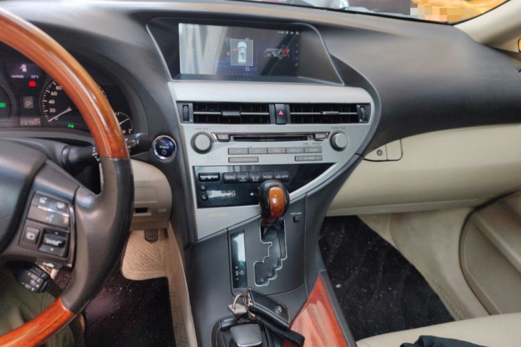 Used Lexus RX Classic 2009 450h Audio And AC Panel
